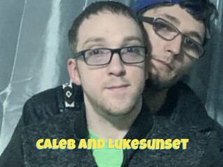 Caleb_and_LukeSunset